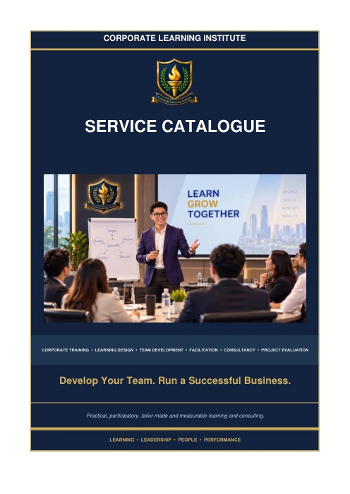CLI Service Catalogue cover